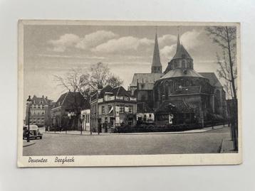 D799 Oude ansichtkaart Deventer : Bergkerk beschikbaar voor biedingen
