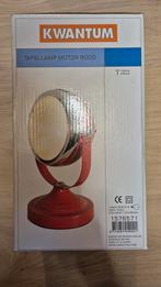 Kwantum Tafellamp Motor Rood, Vintage, Ophalen of Verzenden, Zo goed als nieuw, Minder dan 100 cm