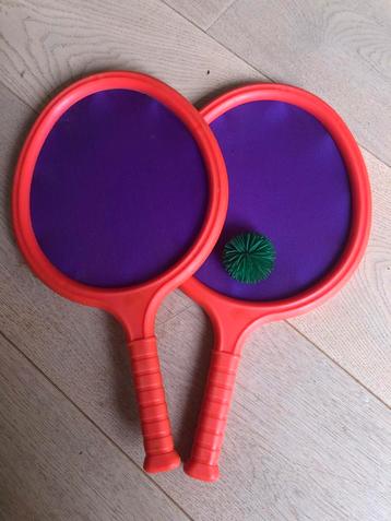 Beginners set tennis/ badminton/ beachbal voor de kleintjes beschikbaar voor biedingen