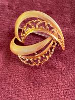 14k gouden broche, Sieraden, Tassen en Uiterlijk, Broches, Ophalen of Verzenden, 4 tot 7 cm, Goud