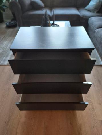 IKEA Malm ladekast - Zwart - afbeelding 3