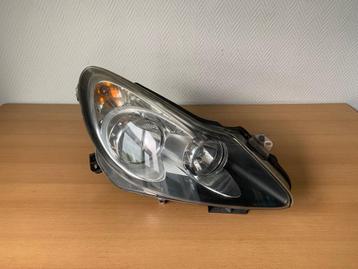Koplamp Rechts Opel Corsa D 2006 tot 2010  zwart binnenwerk beschikbaar voor biedingen