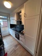 Complete keuken (Ikea) met stellingkasten, Huis en Inrichting, Keuken | Complete keukens, Ophalen, Gebruikt, Wit