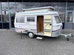 Eriba Touring Triton 430 GT Bed/Zit + WC + Zit 1000KG, Caravans en Kamperen, Caravans, Overige typen, Bedrijf, Treinzit, 4 tot 5 meter
