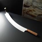 Imposant Frans XL K SABATIER 54 cm groot vintage mes kaasmes, Ophalen of Verzenden