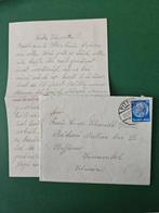472) Brief  aan zijn Zuster 1938, Postzegels en Munten, Brieven en Enveloppen | Buitenland, Ophalen of Verzenden, Brief