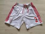 Ajax MATCH Thuis Short! Nr 2! Mt M!, Ophalen of Verzenden, Zo goed als nieuw, Rood, Voetbal