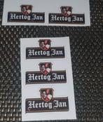 Hertog Jan stickers €1 per stuk, Verzamelen, Biermerken, Ophalen of Verzenden, Nieuw