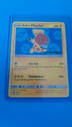 Ash's pikachu sm114, Ophalen of Verzenden, Zo goed als nieuw, Losse kaart