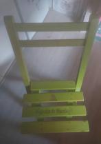 Vintage Groene Stoel Magazijn De Bijenkorf, Huis en Inrichting, Stoelen, Ophalen, Gebruikt, Overige kleuren, Eén