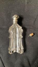 Parfumfles, zilveren montuur. 19 e eeuw, Ophalen of Verzenden