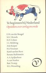 Te beginnen bij Nederland.   Opstellen over oorlog en vrede., Nieuw, Ophalen of Verzenden, 20e eeuw of later, Europa