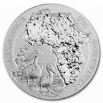 2022 Rwanda 1 oz Silver African Pelican BU, Ophalen of Verzenden, Zilver