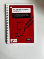 Elleke Schouwenaar - De APA-richtlijnen uitgelegd, Zo goed als nieuw, Nederlands, Overige niveaus, Elleke Schouwenaar; Arjan Doolaar; Annelies Kuijten; Jurgen M...
