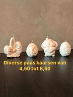 Handgemaakte kaarsen, Overige materialen, Wit, Nieuw, Ophalen of Verzenden