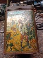 Antiek Cacao blik, Antiek en Kunst, Ophalen of Verzenden