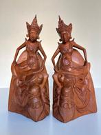 Balinese boekensteunen, gewicht 1,5 kg, no kris keris, Ophalen of Verzenden