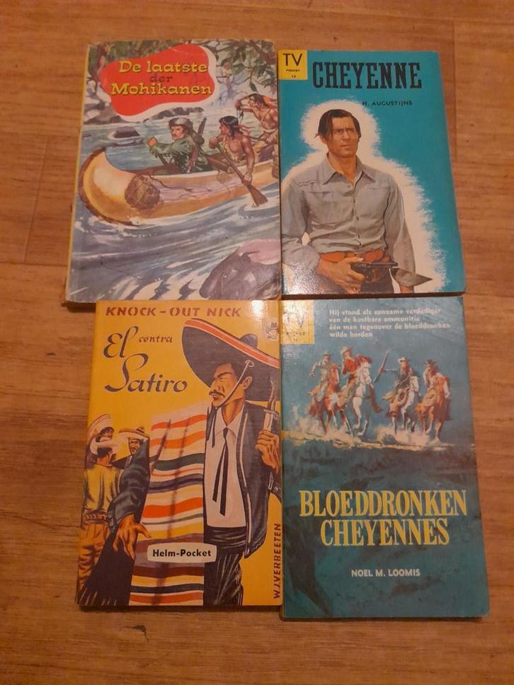 Western boekjes en andere, Boeken, Avontuur en Actie, Gelezen, Ophalen of Verzenden