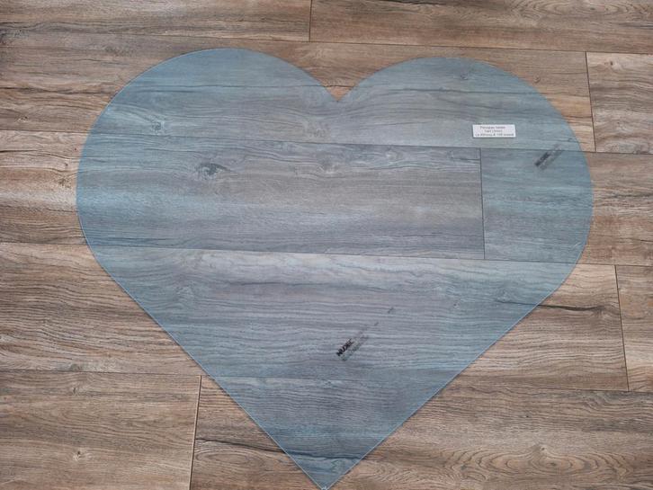 Groot hart van plexiglas (Nieuw in de folie) Valentijnsdag, Doe-het-zelf en Verbouw, Platen en Panelen, Nieuw, Overige materialen