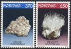 FAROER 1992 Mineralen, Michel: 237-38, Postfris., Postzegels en Munten, Denemarken, Verzenden, Postfris