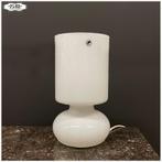 Wit glazen Lykta tafellamp, Ikea jaren '90, Gebruikt, Ikea, Vintage, Ophalen of Verzenden