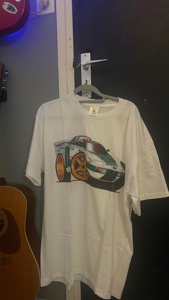 Delta Pro Weight Shirt - Lancia Stratos Design, Kleding | Heren, Ophalen of Verzenden, Zo goed als nieuw, Maat 52/54 (L), Wit