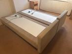 beweegbare bedden zonder matras., Ophalen, Bruin, Tweepersoons, Van alle tijden