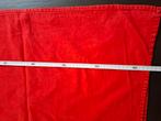 Ca 212 x 144 cm groot katoenen tafelkleed brandweer rood, Ophalen of Verzenden, Gebruikt, Rechthoek