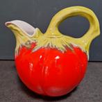 Italiaans aardewerk waterkan model tomaat, Ophalen of Verzenden