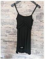 Zwart jurkje met spaghettibandjes Maat 38 h4, Kleding | Dames, Maat 38/40 (M), C&A, Zwart, Onbekend