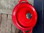 Nieuwe Ronde en Ovale Zwilling Gietijzeren Pan Rood en Blauw, Huis en Inrichting, Keuken | Potten en Pannen, Ophalen, Nieuw, Gietijzer