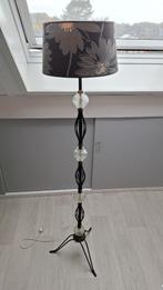 Staande lamp, Ophalen, Frans, 150 tot 200 cm, Glas