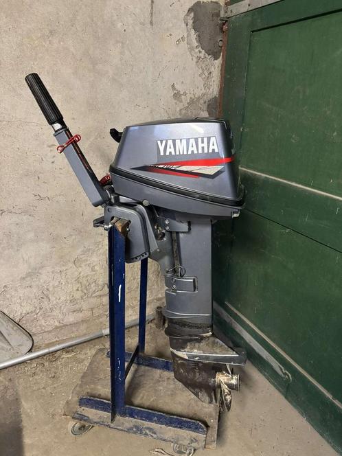 6 PK langstaart yamha 2 takt met polyester boot, Watersport en Boten, Rubberboten, Gebruikt, Zodiac, Overige materialen, Minder dan 70 pk
