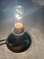 Vintage Bureaulamp, Huis en Inrichting, Ophalen of Verzenden, Gebruikt, Glas, 50 tot 75 cm