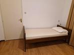seniorenbed hoog, Ophalen, 90 cm, Eenpersoons, Bruin
