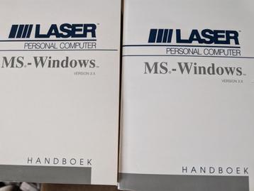 handboeken MS-Windows version 3.X 3.1 Laser 286X series 286 beschikbaar voor biedingen