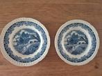 2x bord / wandbord Societe Ceramique, Antiek en Kunst, Antiek | Wandborden en Tegels, Ophalen of Verzenden