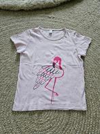 Roze shirt flamingo van esprit, maat 104-110, Meisje, Ophalen of Verzenden, Zo goed als nieuw, Esprit
