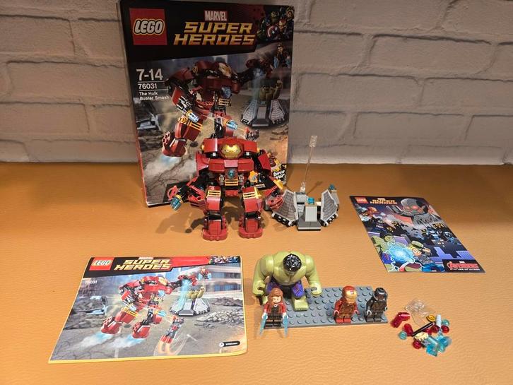 Lego 76031 The Hulk Buster Smash, Kinderen en Baby's, Speelgoed | Duplo en Lego, Gebruikt, Ophalen of Verzenden
