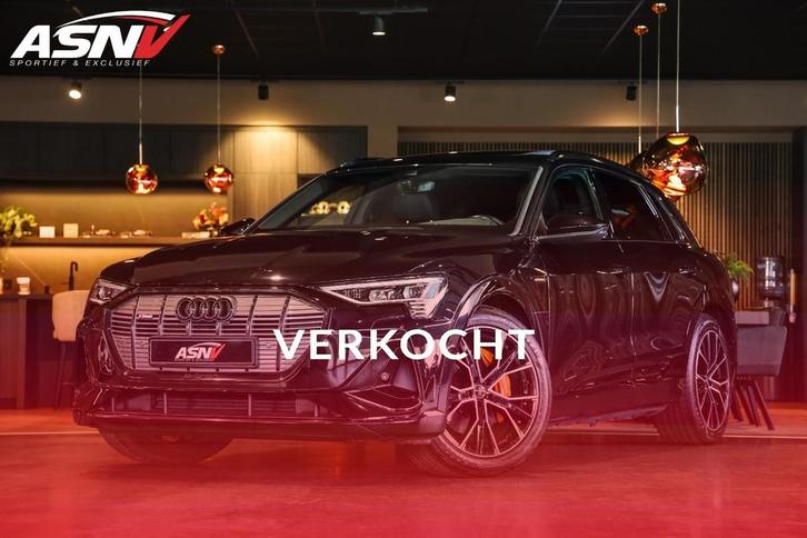 Audi E-tron 55 Quattro S edition, 408 PK, Pano/Dak, S/Line/I, Auto's, Audi, Bedrijf, Te koop, e-tron, 4x4, ABS, Achteruitrijcamera