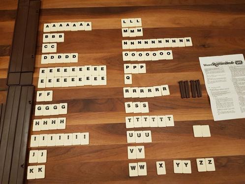 Woord rummikub.              Goliath., Hobby en Vrije tijd, Gezelschapsspellen | Overige, Zo goed als nieuw, Ophalen of Verzenden