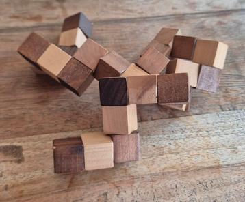 IQ puzzel kubus houten slang Diabolicube beschikbaar voor biedingen