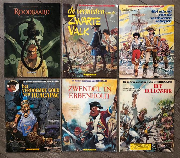 De nieuwe avonturen van ROODBAARD - Stripboeken Collectie, Boeken, Stripboeken, Gelezen, Meerdere stripboeken, Ophalen