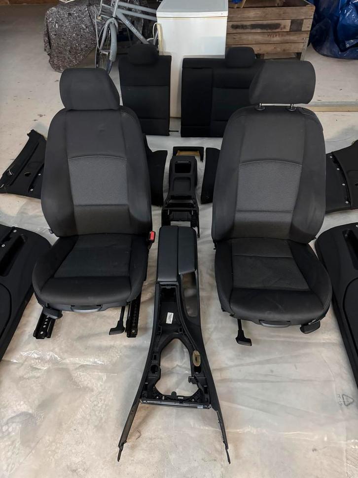 BMW E92 Interieur Stof Zwart - Sportstoelen Netjes, Auto-onderdelen, Interieur en Bekleding, BMW, Gebruikt, Ophalen