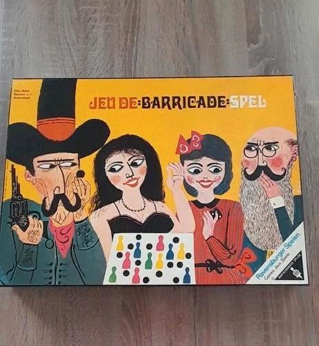 Jeu de Barricade 2-6 spelers, dubbelzijdig speelbord., Hobby en Vrije tijd, Gezelschapsspellen | Bordspellen, Zo goed als nieuw