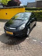 Opel Corsa 1.2 Ecoflex 51KW 3D 2010 Zwart, FULL OPTION, Voorwielaandrijving, 450 kg, 1229 cc, Zwart
