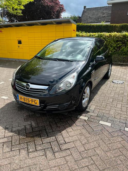 Opel Corsa 1.2 Ecoflex 51KW 3D 2010 Zwart, FULL OPTION, Auto's, Opel, Particulier, Corsa, Benzine, B, Hatchback, Handgeschakeld
