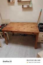 Tafel met stoelen, Ophalen of Verzenden, Gebruikt, Rechthoekig, 50 tot 100 cm