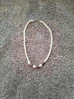 Nieuw Parel collier & kraaltjes Zwart, Ophalen of Verzenden, Nieuw, Zwart, Overige materialen