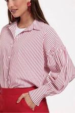 Studio Anneloes Mylene blouse rood stripe dames mt XXL, Kleding | Dames, Blouses en Tunieken, Ophalen of Verzenden, Zo goed als nieuw